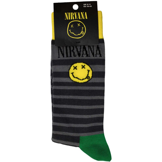 Een foto van een Nirvana Sokken