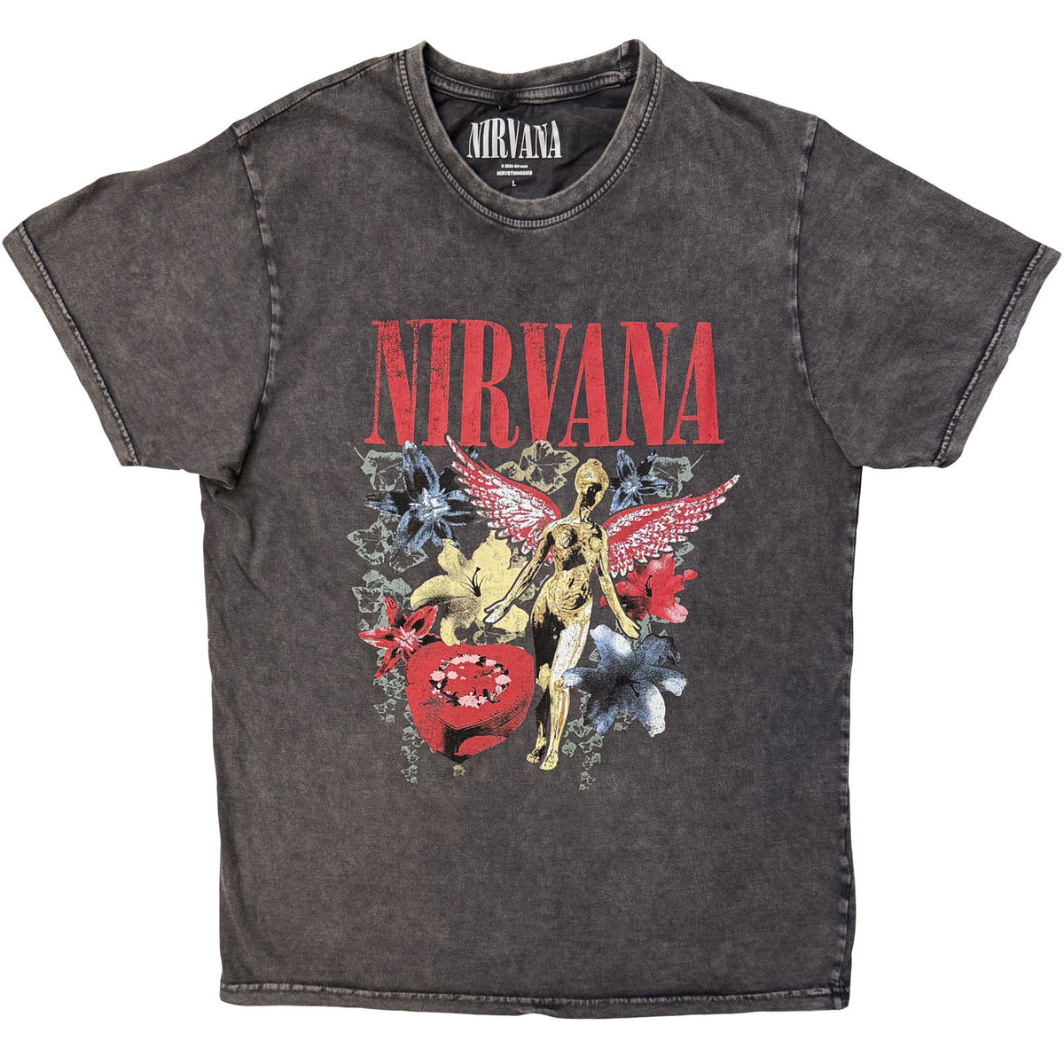 Een foto van een Nirvana T-Shirt