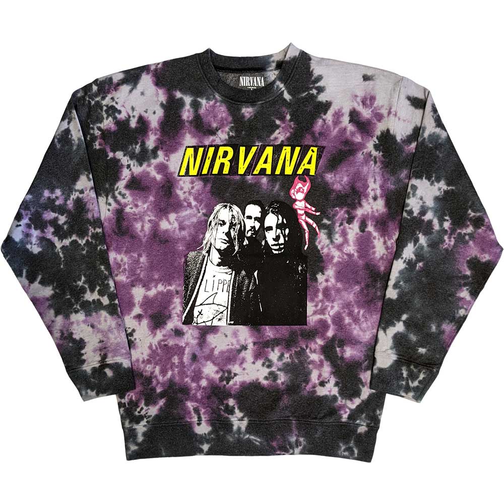Een foto van een Nirvana Sweatshirt