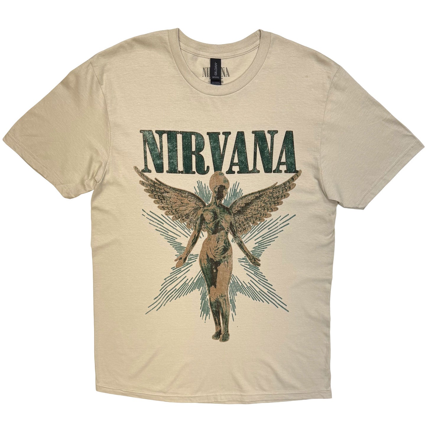 Een foto van een Nirvana T-Shirt