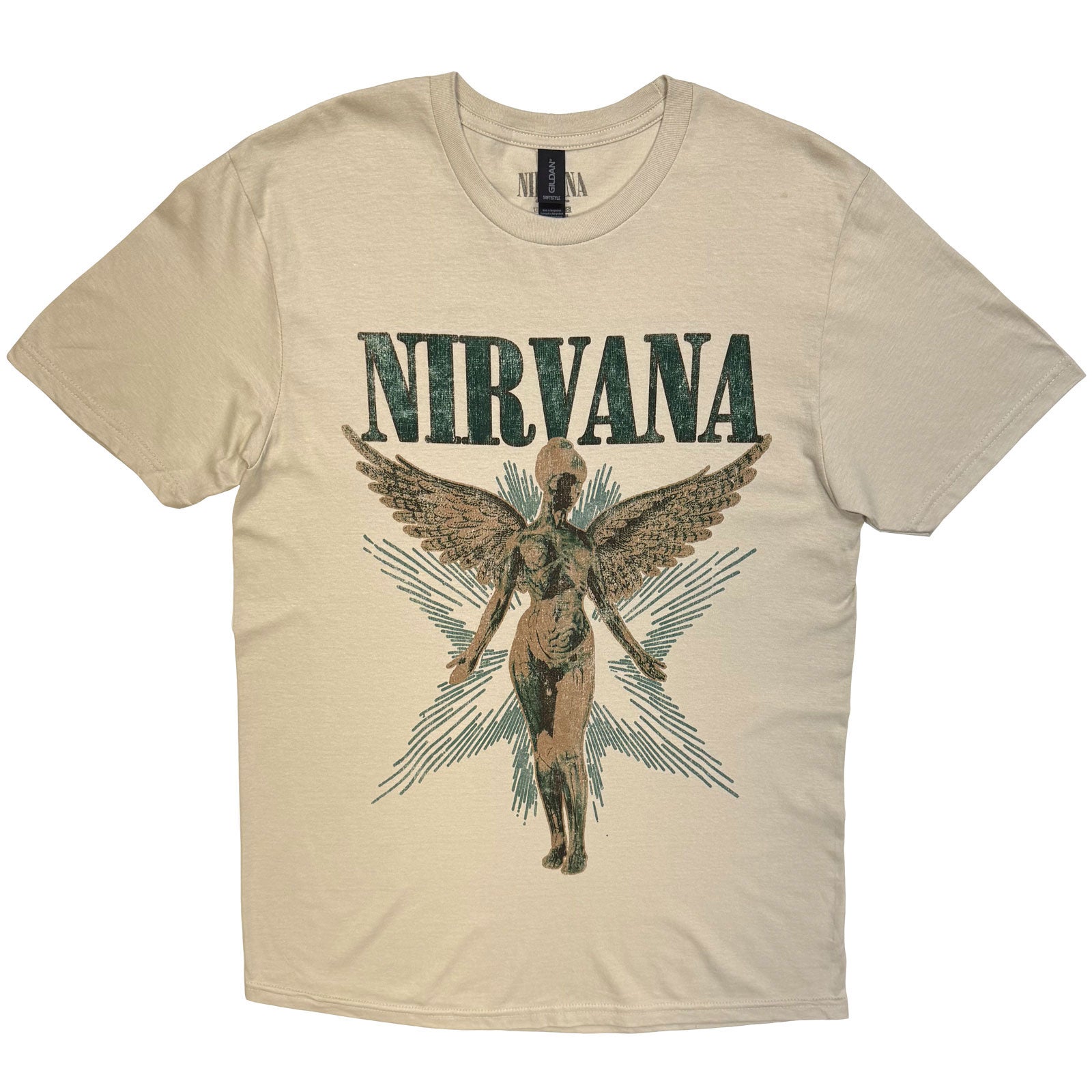 Een foto van een Nirvana T-Shirt