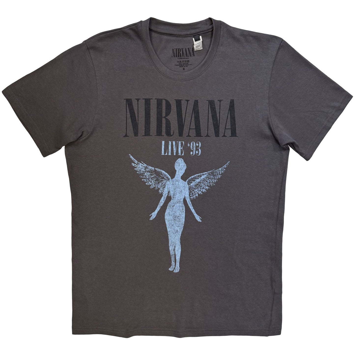 Een foto van een Nirvana T-Shirt