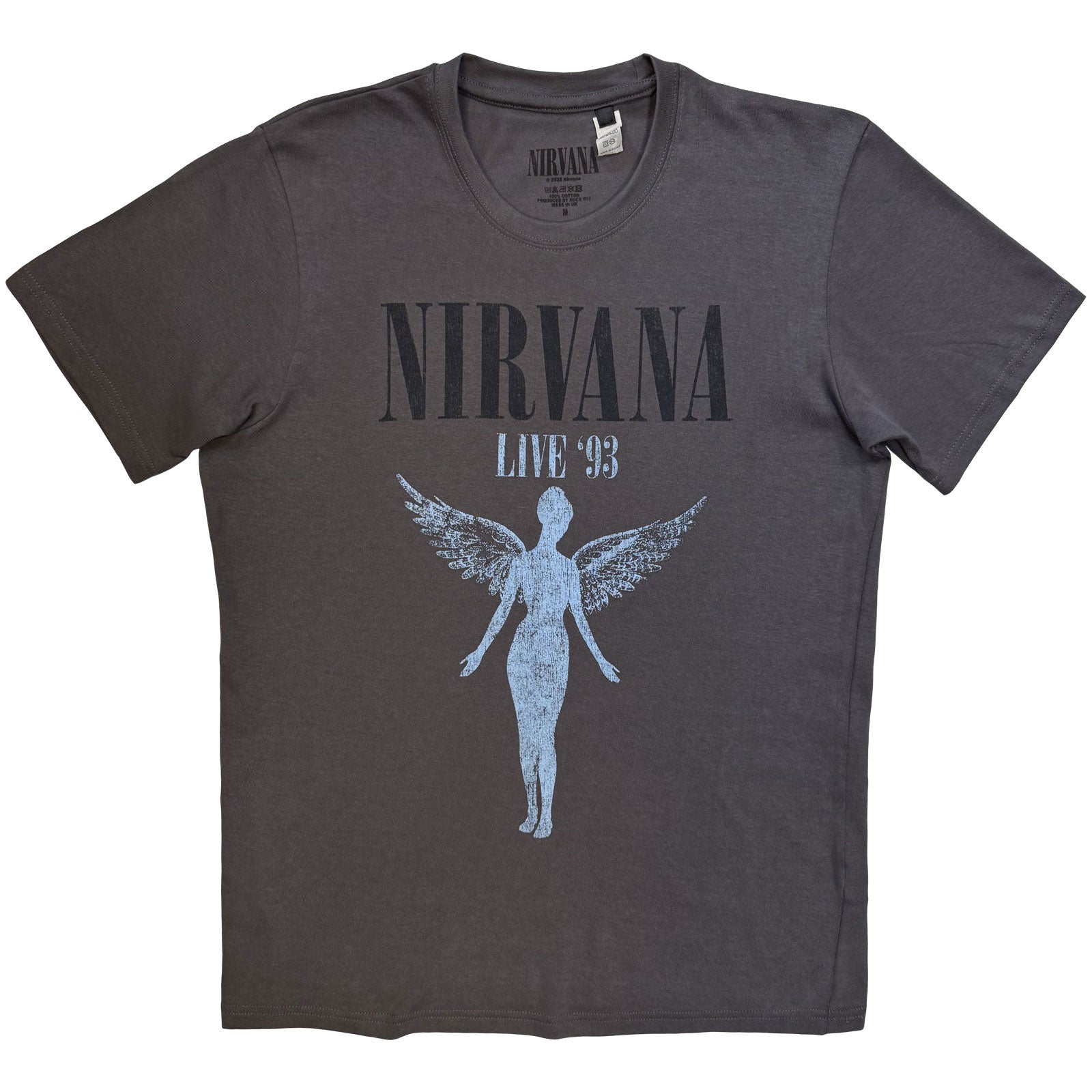Een foto van een Nirvana T-Shirt