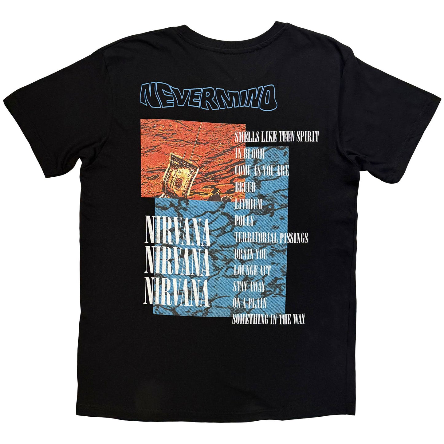 Een foto van een Nirvana T-Shirt
