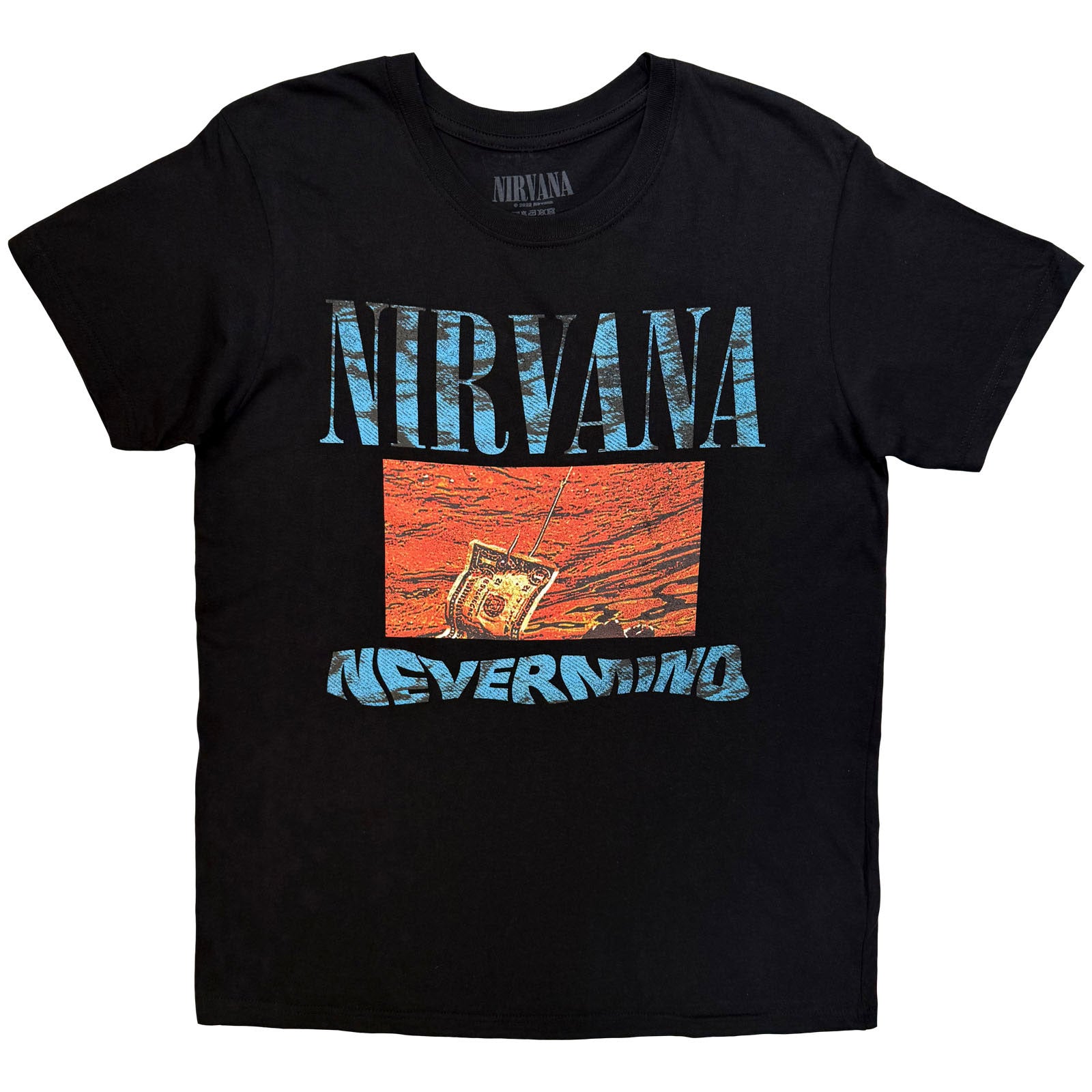 Een foto van een Nirvana T-Shirt