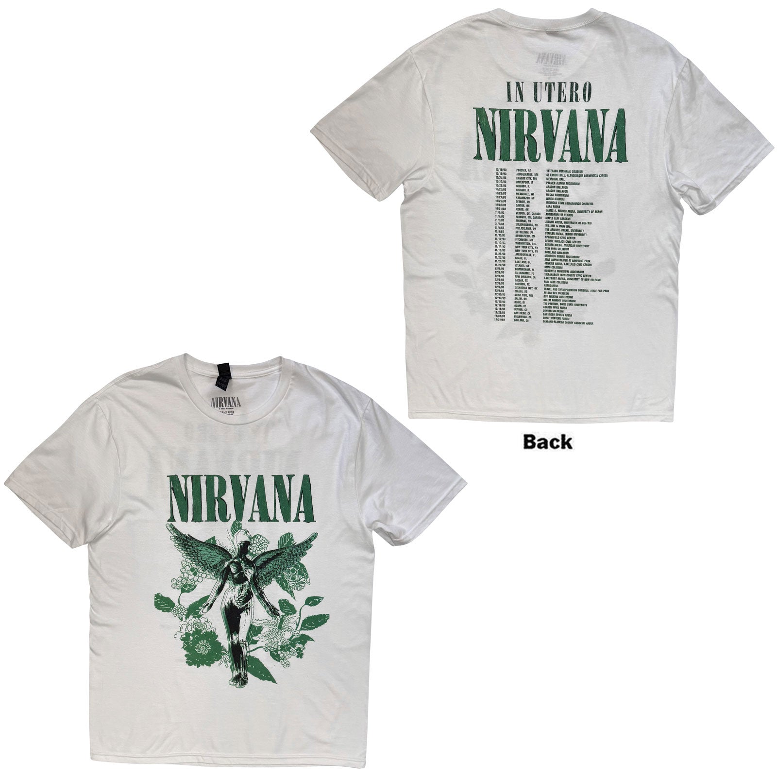 Een foto van een Nirvana T-Shirt