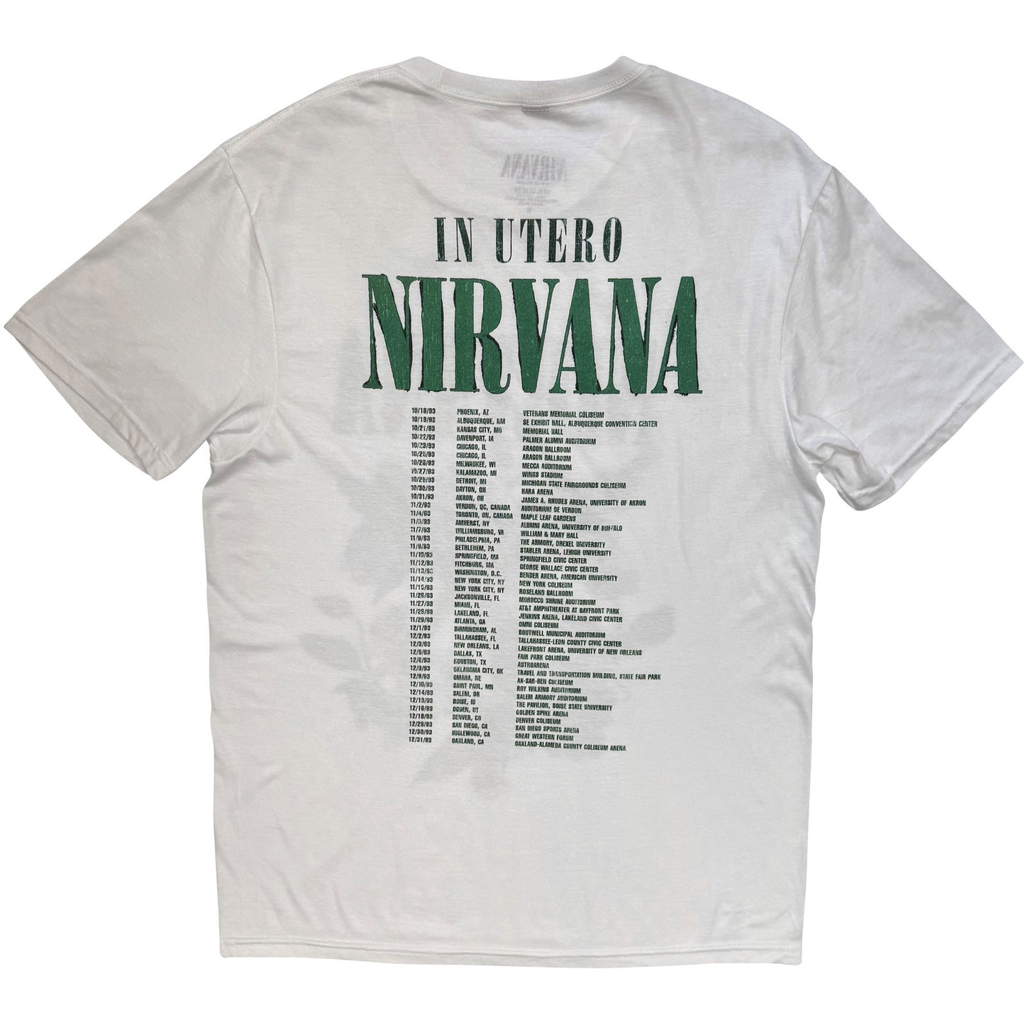 Een foto van een Nirvana T-Shirt