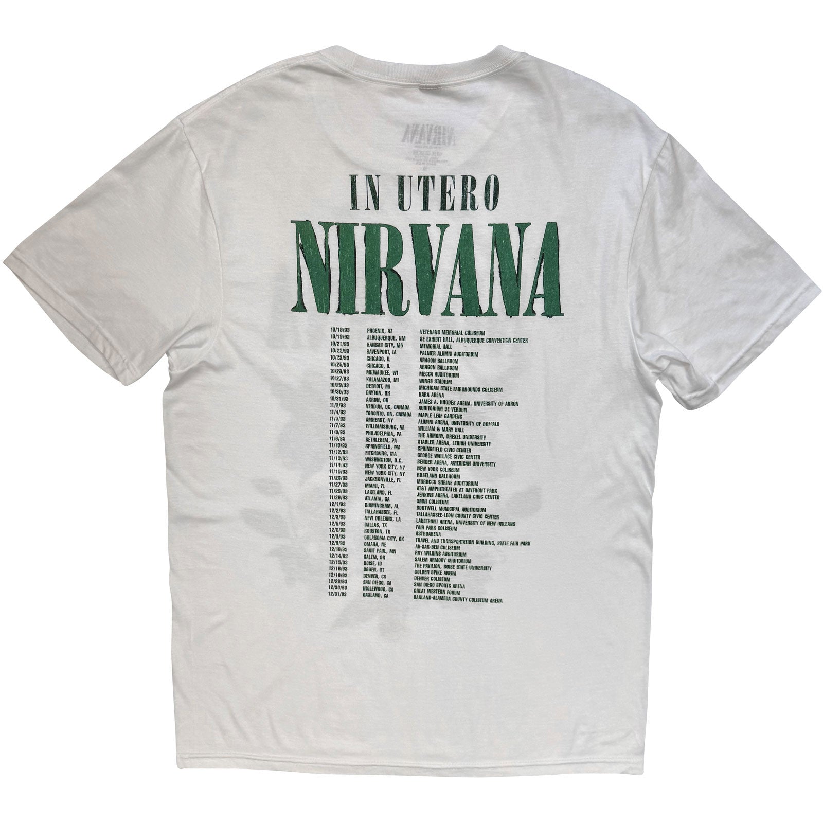 Een foto van een Nirvana T-Shirt