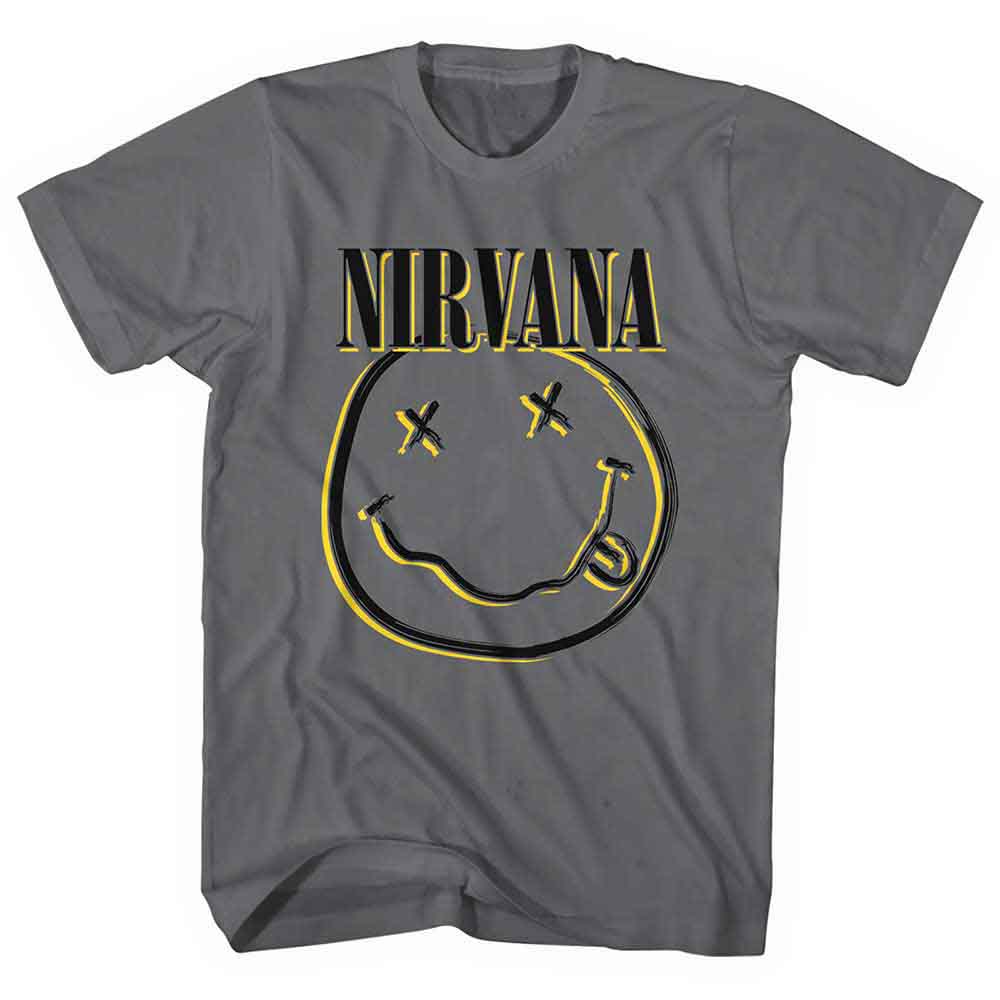 Een foto van een Nirvana T-Shirt
