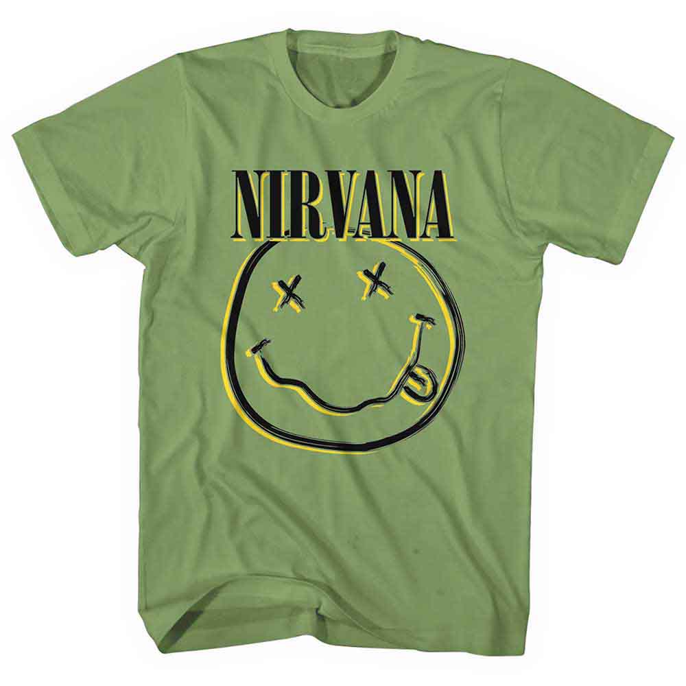 Een foto van een Nirvana T-Shirt