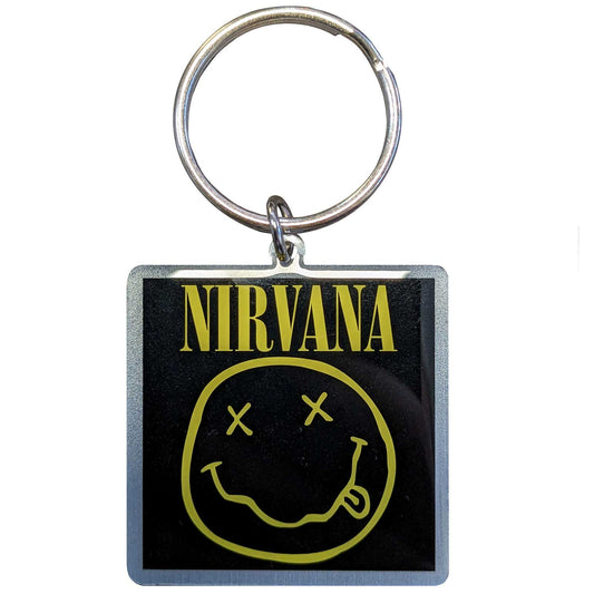 Een foto van een Nirvana Sleutelhanger