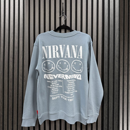 Een foto van een Nirvana Sweatshirt