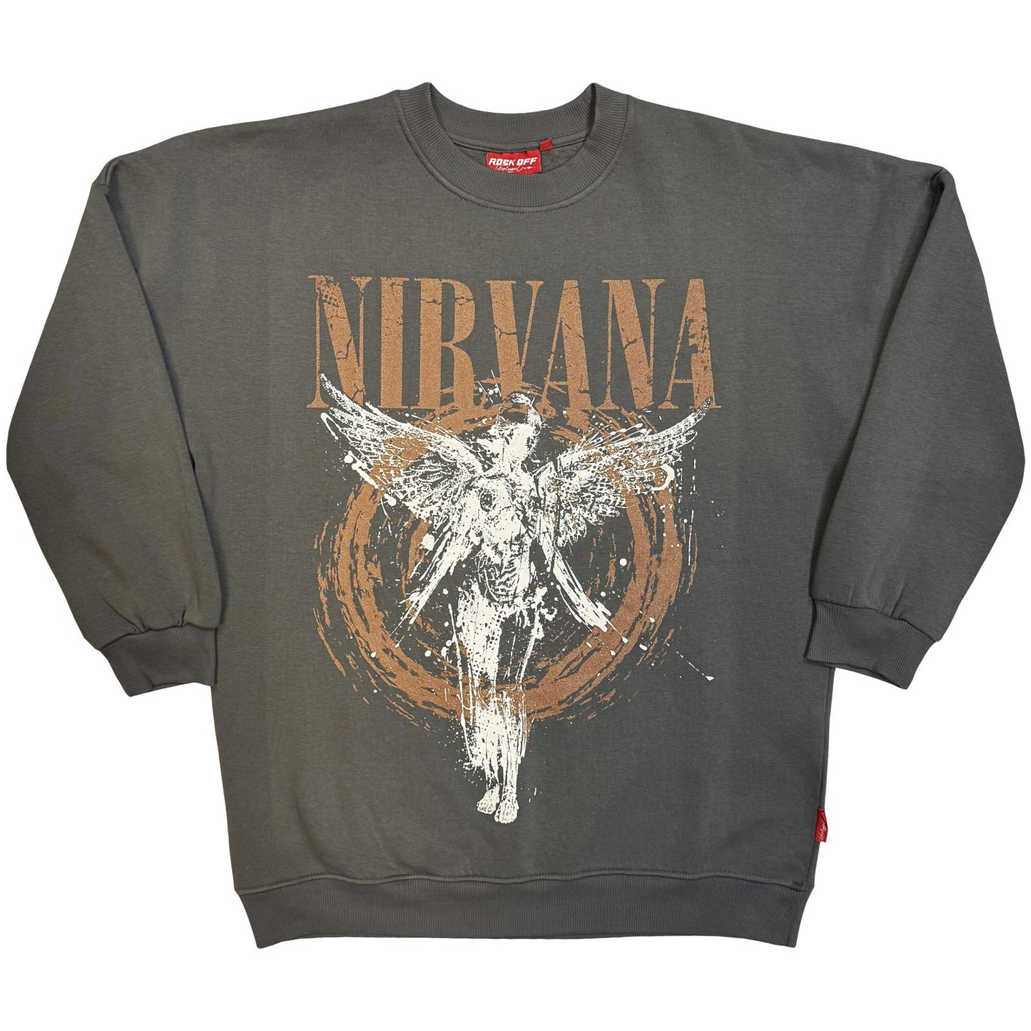 Een foto van een Nirvana Sweatshirt