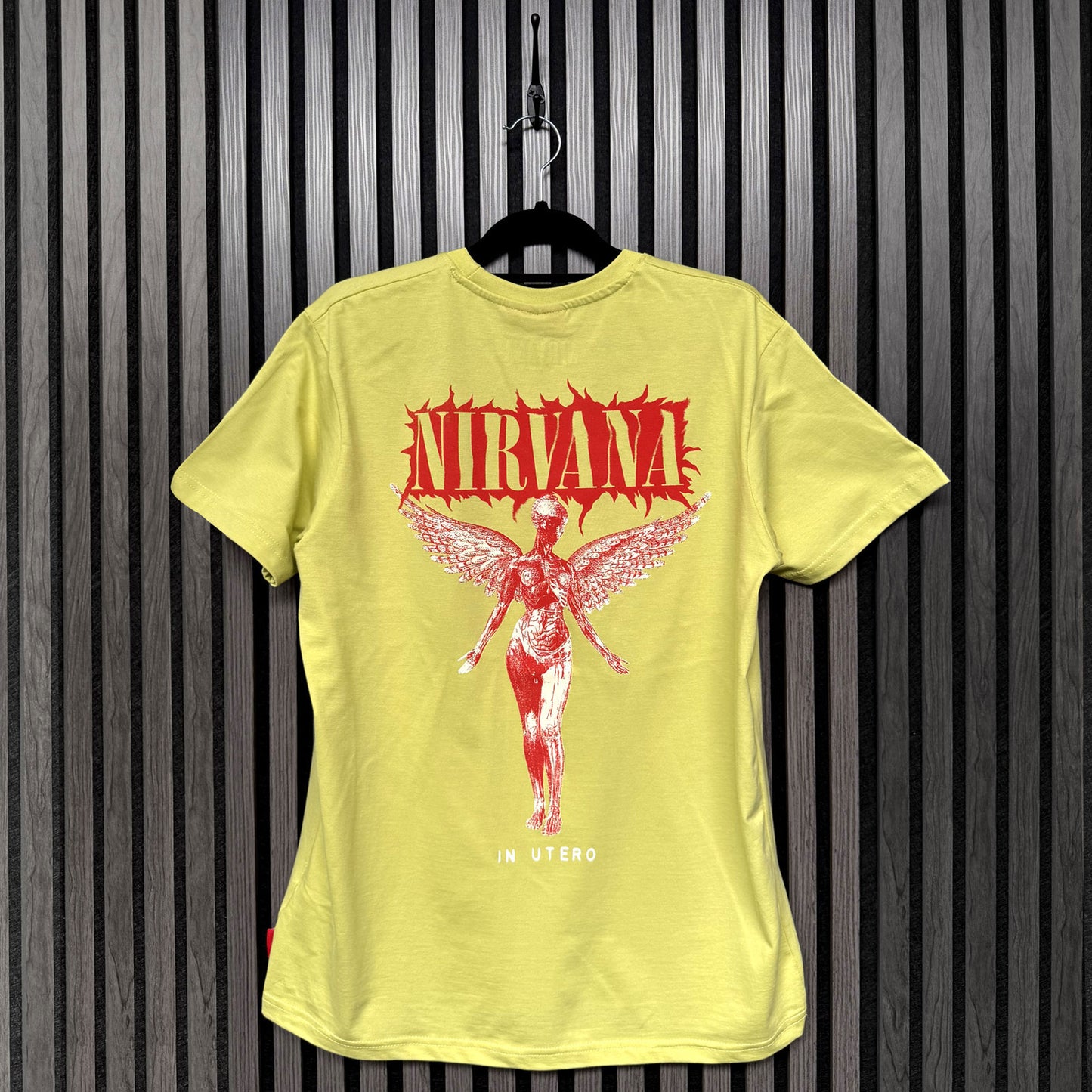 Een foto van een Nirvana T-Shirt