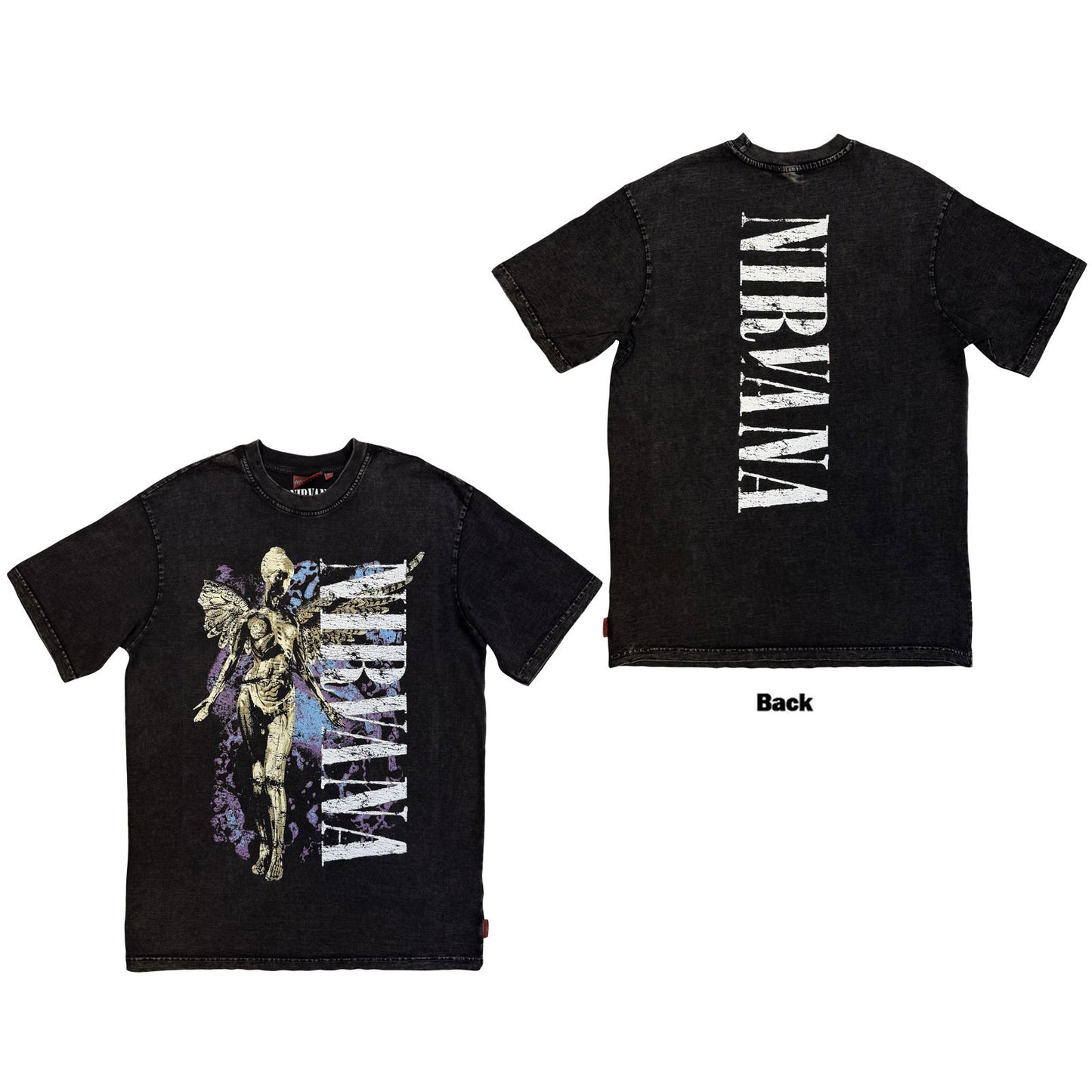 Een foto van een Nirvana T-Shirt