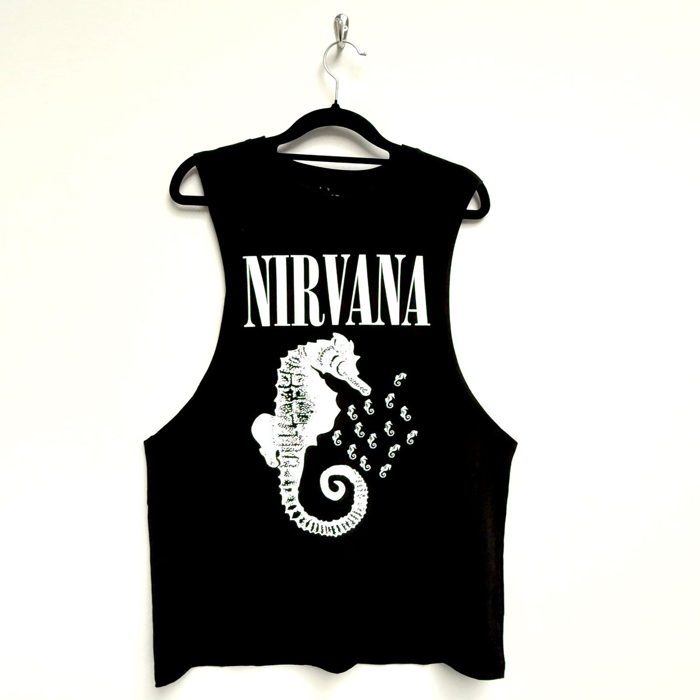 Een foto van een Nirvana T-Shirt