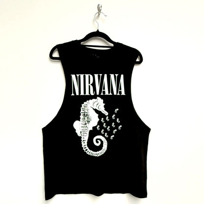 Een foto van een Nirvana T-Shirt