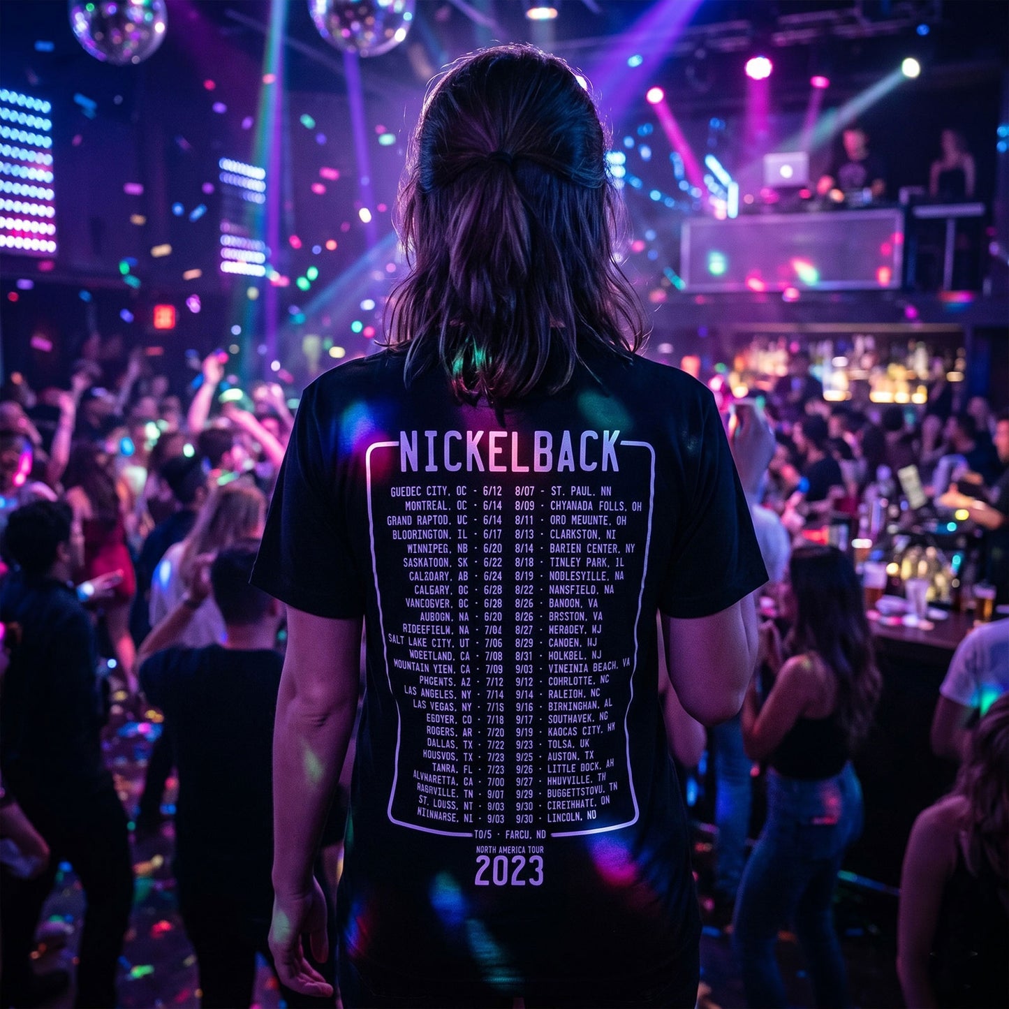 Een foto van een Nickelback T-Shirt