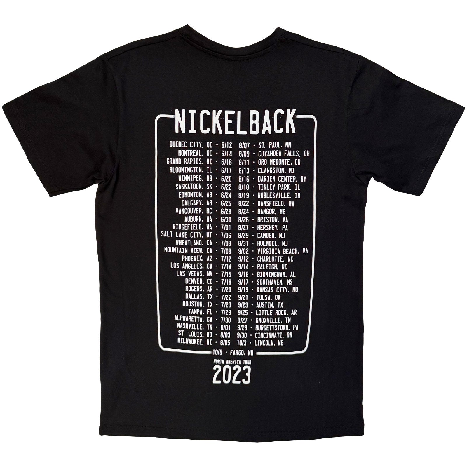 Een foto van een Nickelback T-Shirt