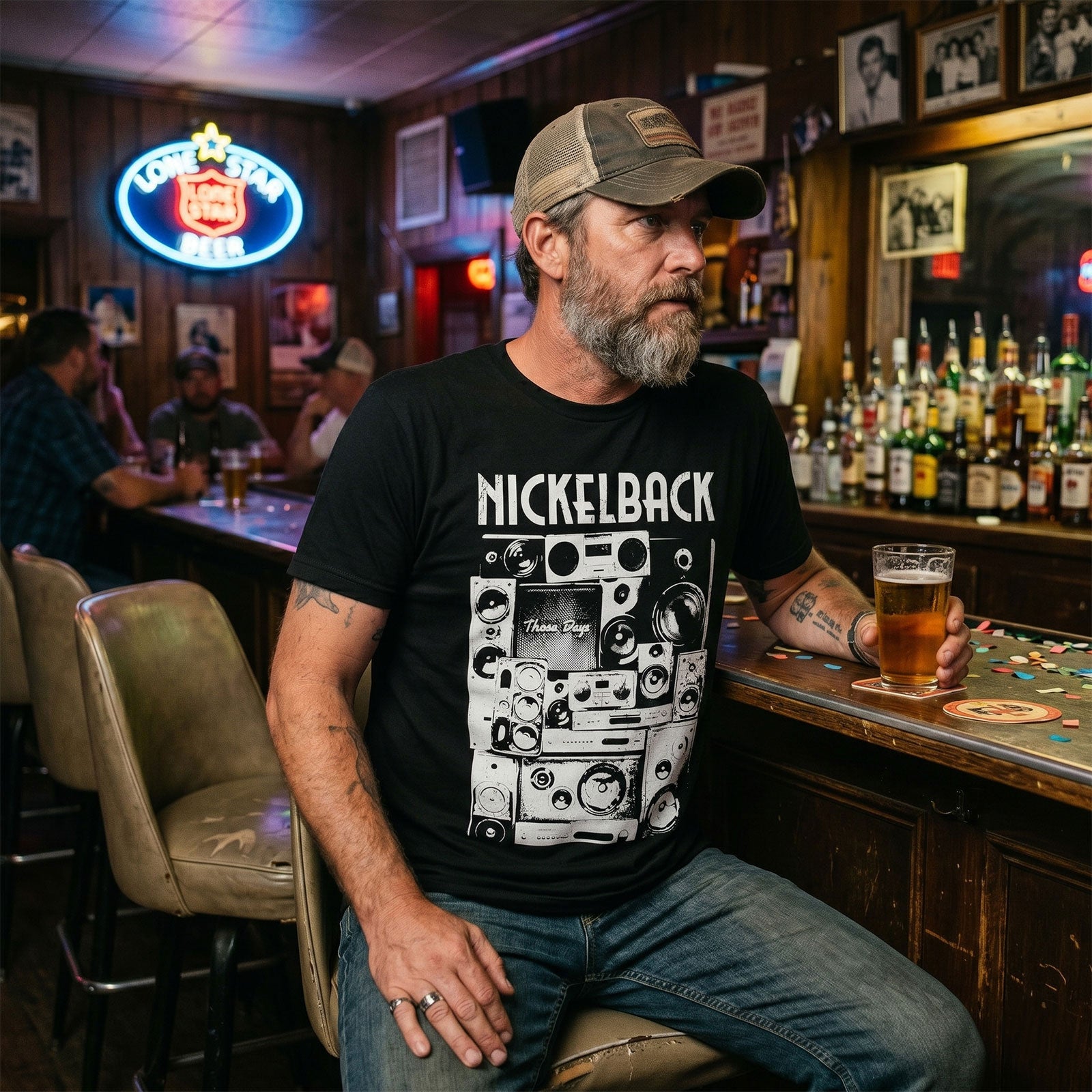 Een foto van een Nickelback T-Shirt