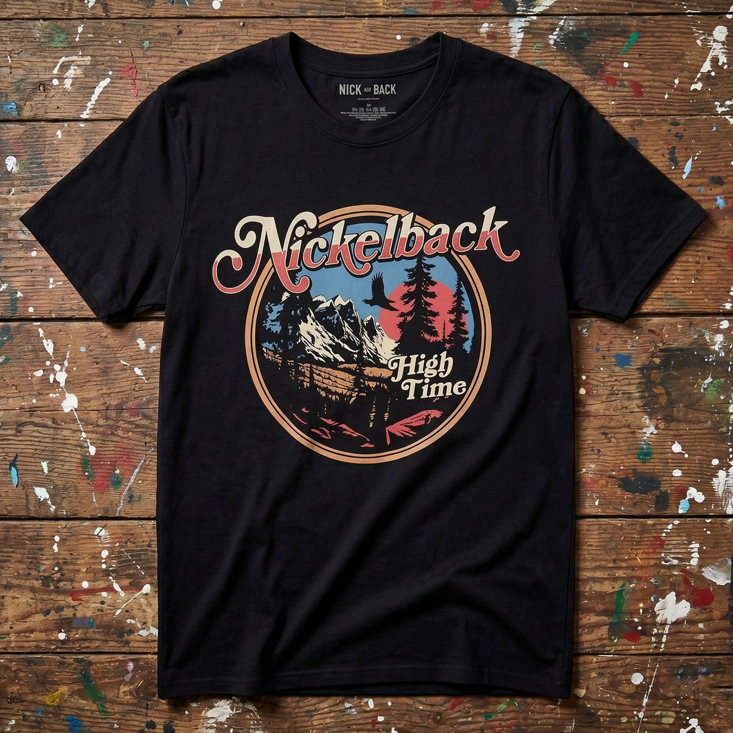 Een foto van een Nickelback T-Shirt