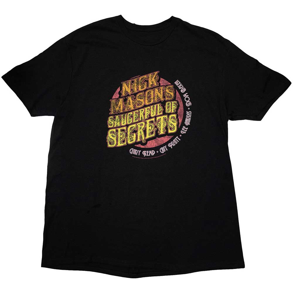 Een foto van een Nick Mason's Saucerful of Secrets T-Shirt