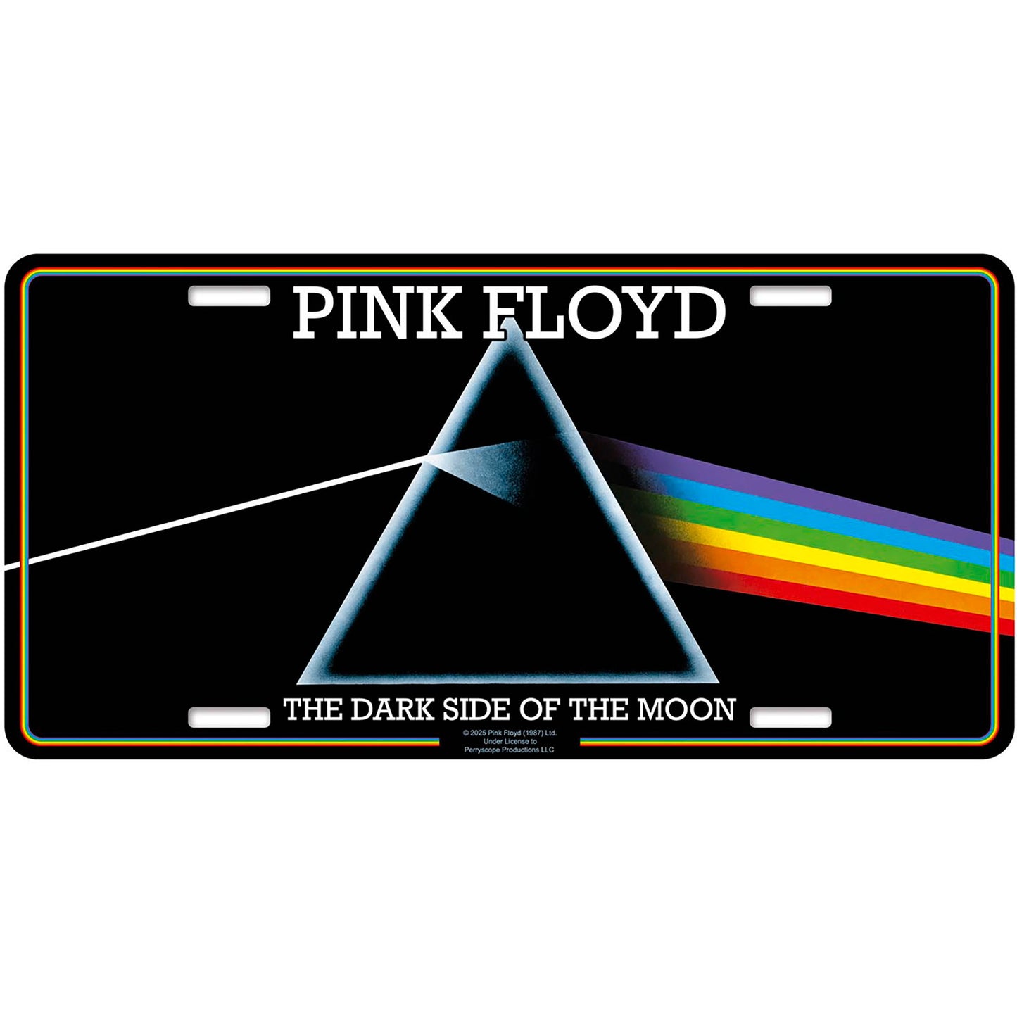 Een foto van een Pink Floyd Nummerplaat