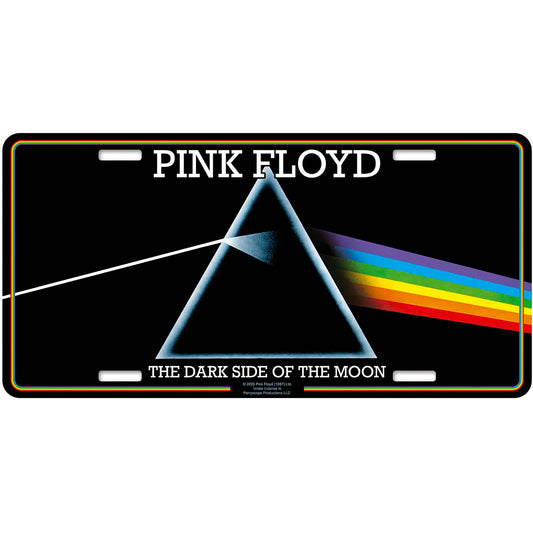 Een foto van een Pink Floyd Nummerplaat