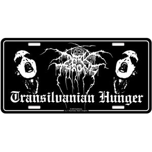 Een foto van een Darkthrone Nummerplaat