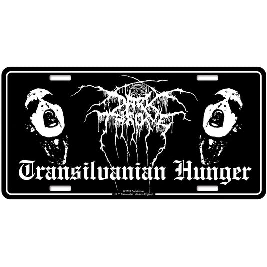 Een foto van een Darkthrone Nummerplaat