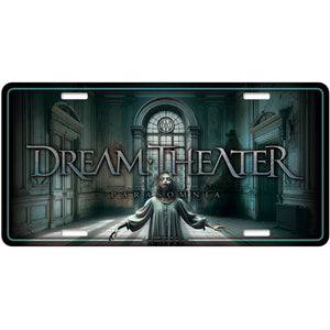 Een foto van een Dream Theater Nummerplaat
