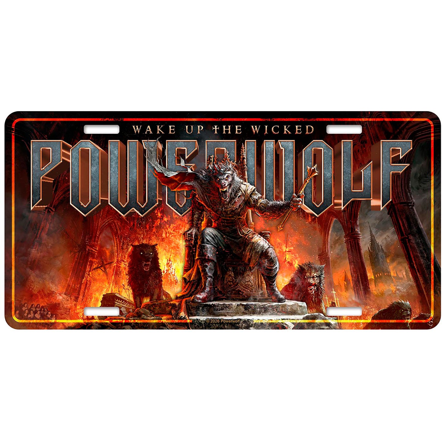 Een foto van een Powerwolf Poster