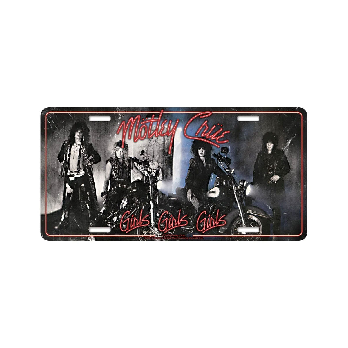 Een foto van een Motley Crue Poster