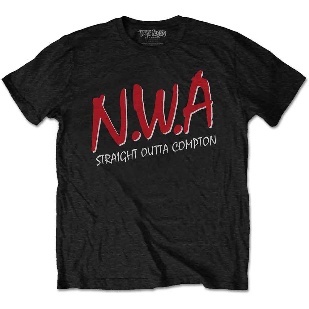 Een foto van een N.W.A T-Shirt