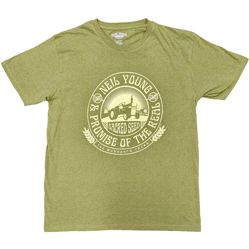 Een foto van een Neil Young T-Shirt