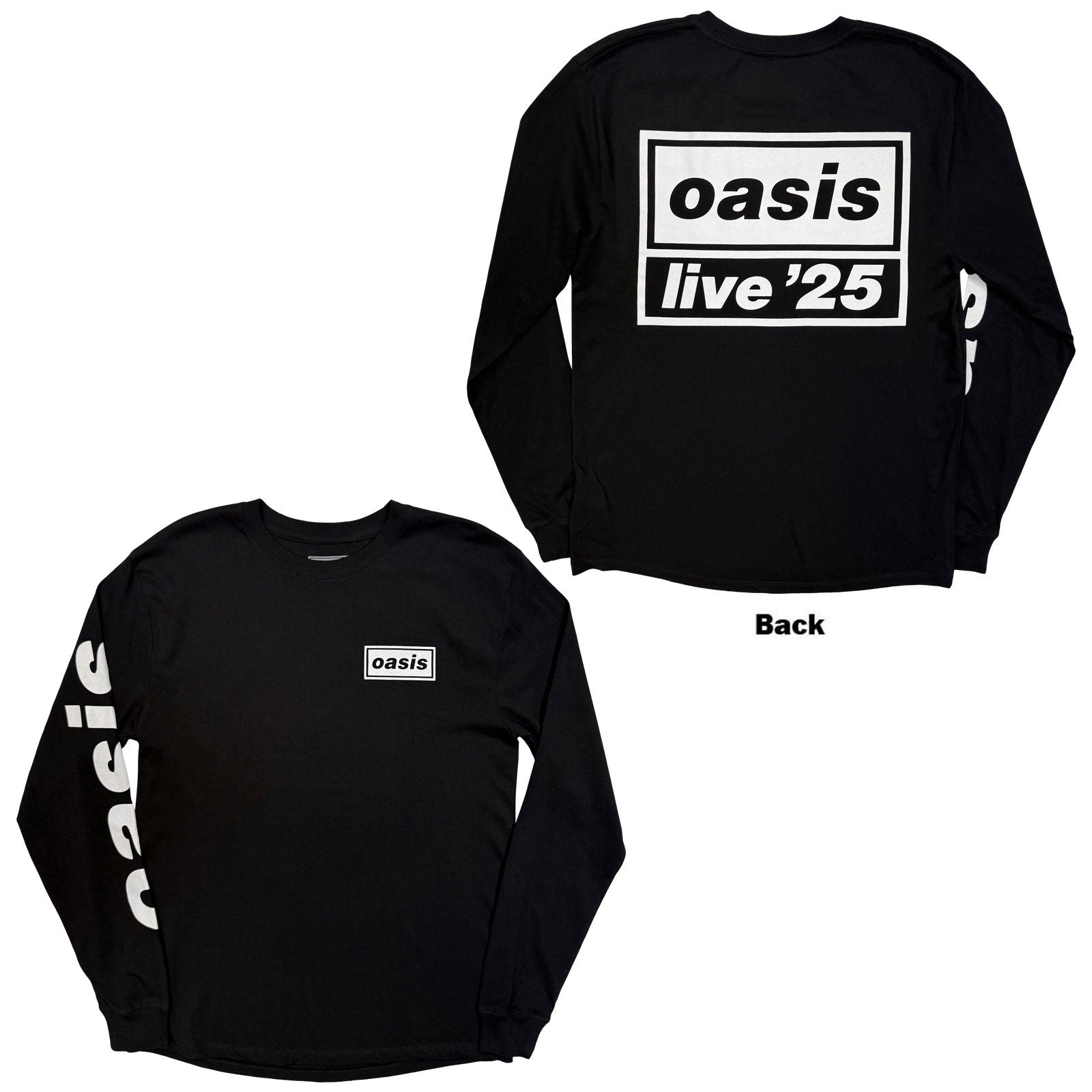 Een foto van een Oasis T-Shirt