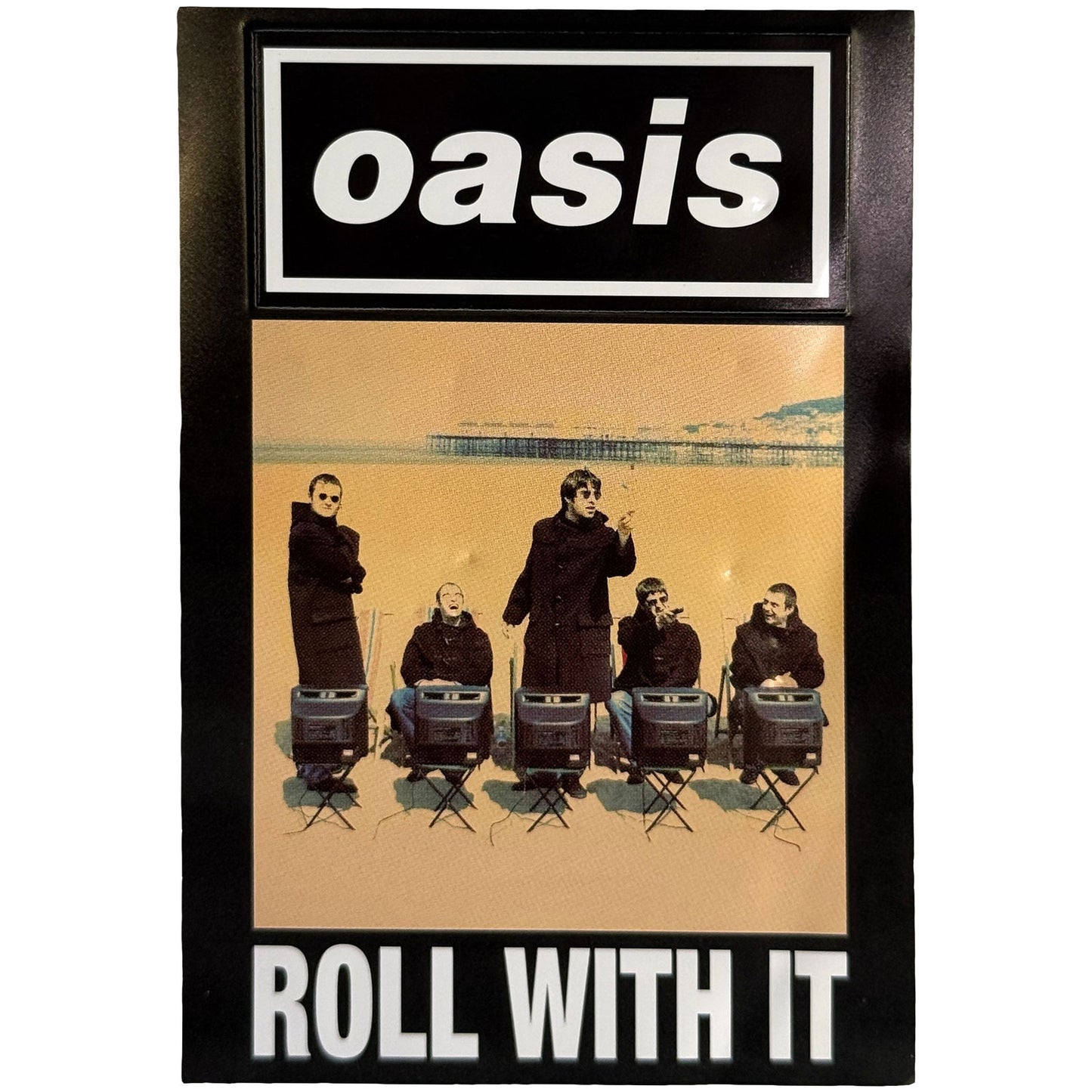 Een foto van een Oasis Magneet