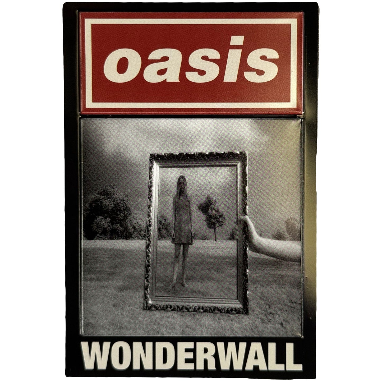 Een foto van een Oasis Magneet