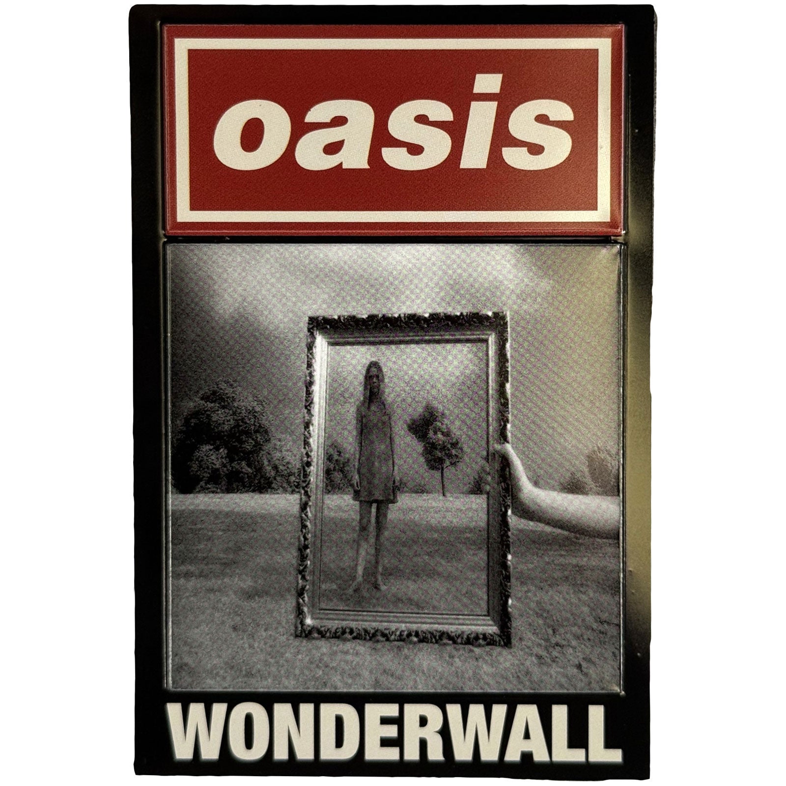 Een foto van een Oasis Magneet