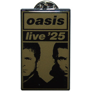 Een foto van een Oasis Speld Badge
