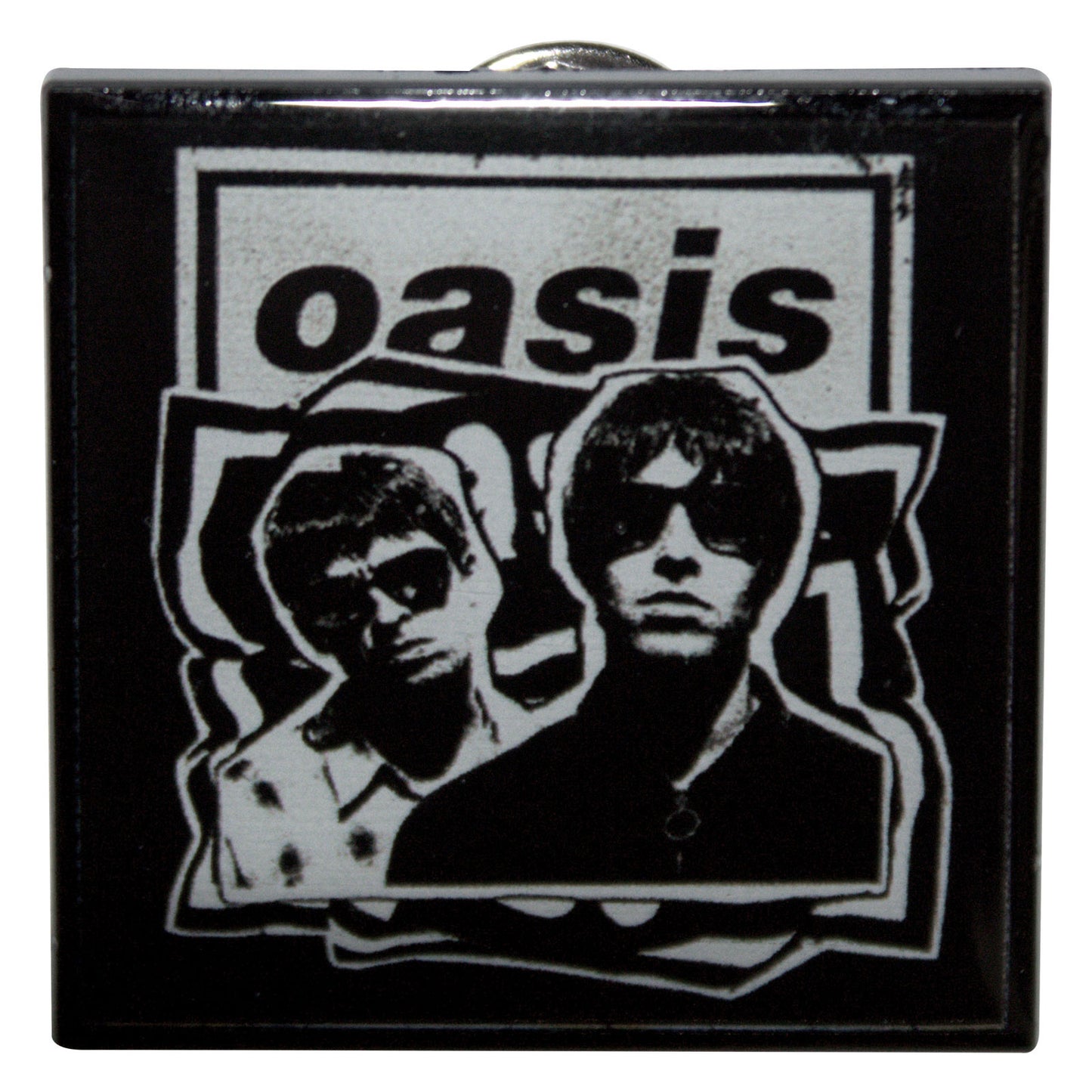 Een foto van een Oasis Speld Badge