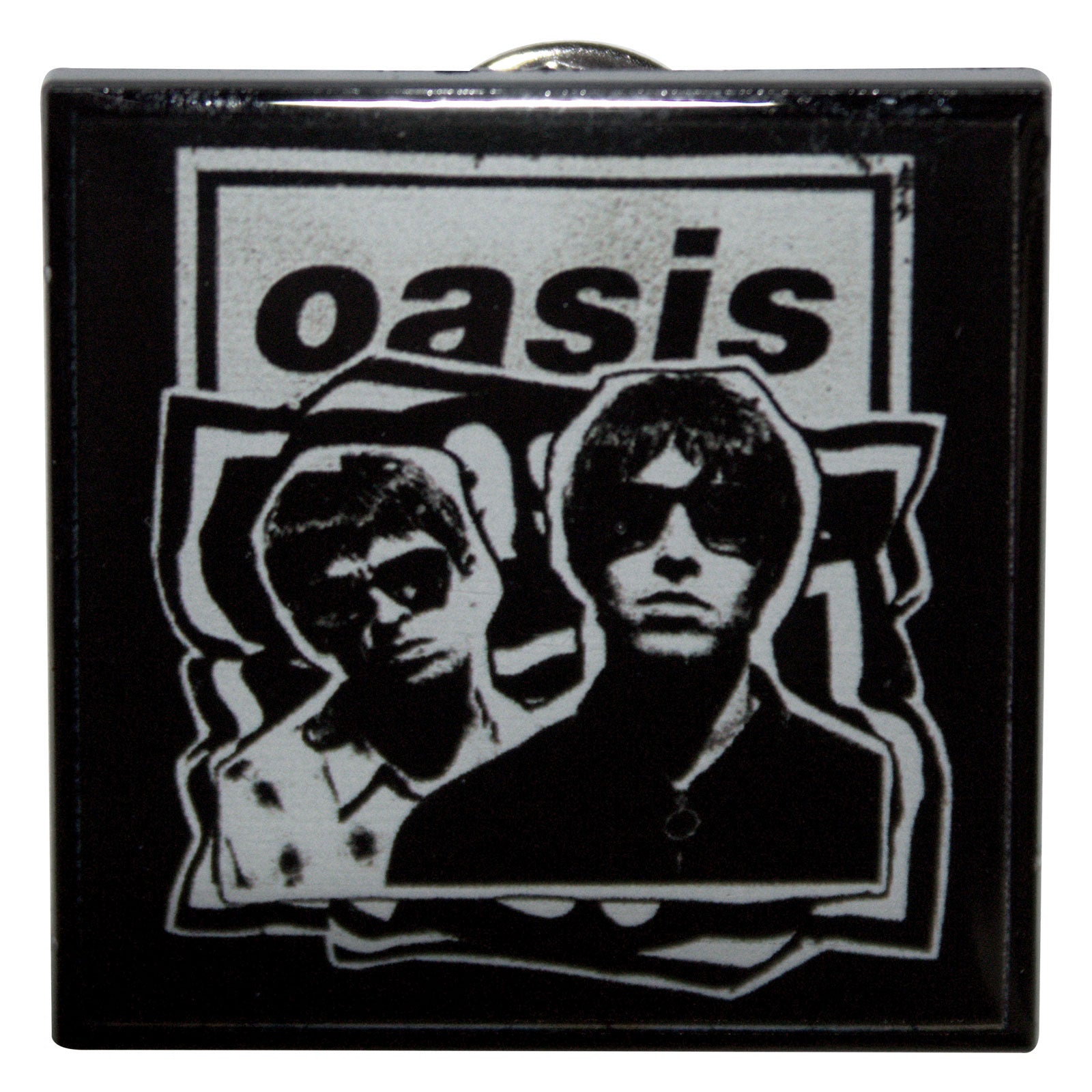 Een foto van een Oasis Speld Badge
