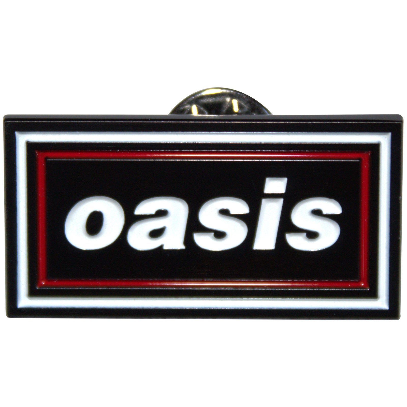 Een foto van een Oasis Speld Badge