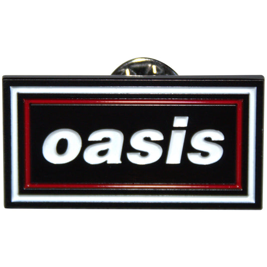 Een foto van een Oasis Speld Badge