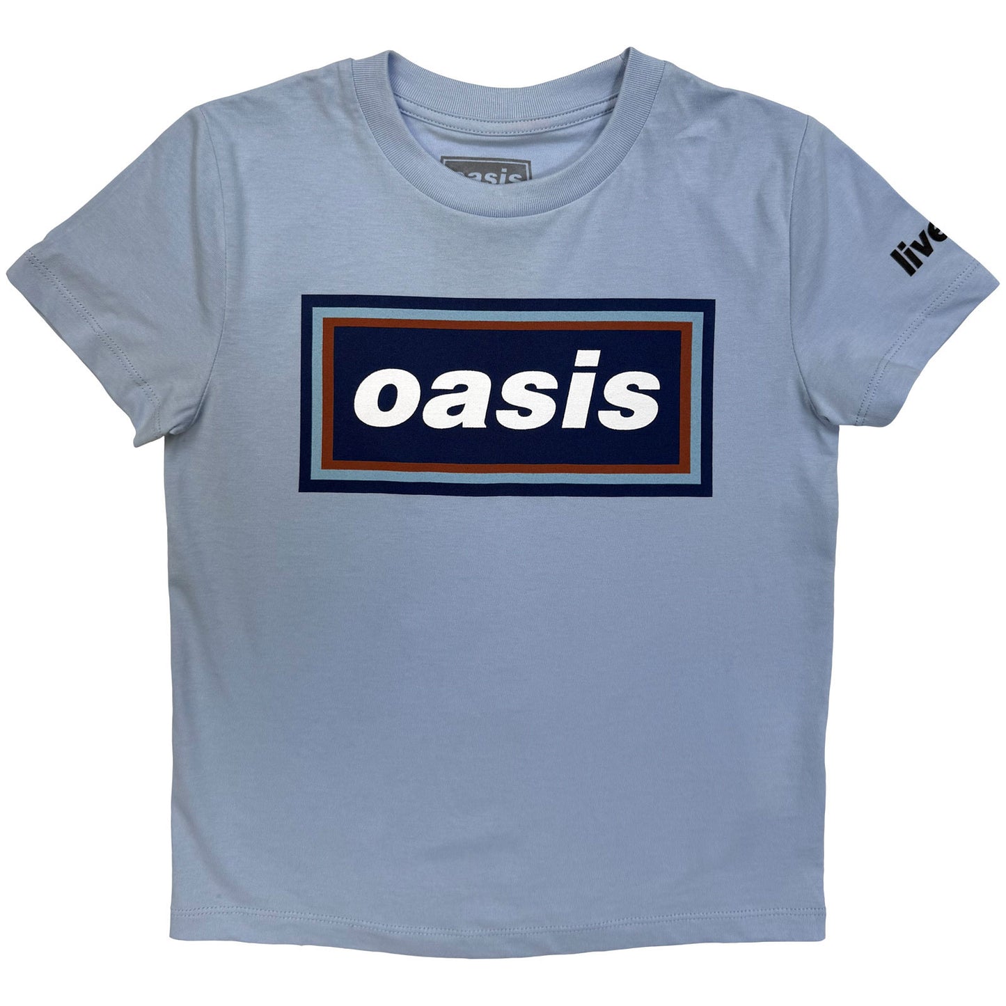 Een foto van een Oasis T-Shirt