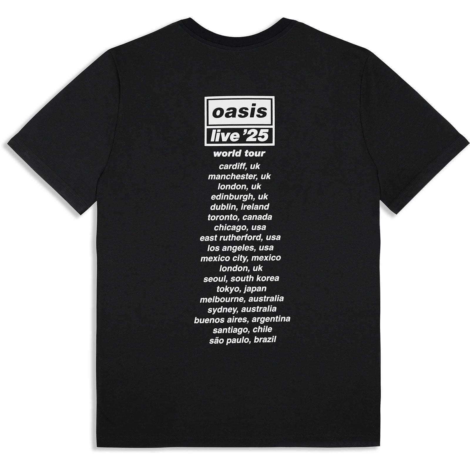 Een foto van een Oasis T-Shirt