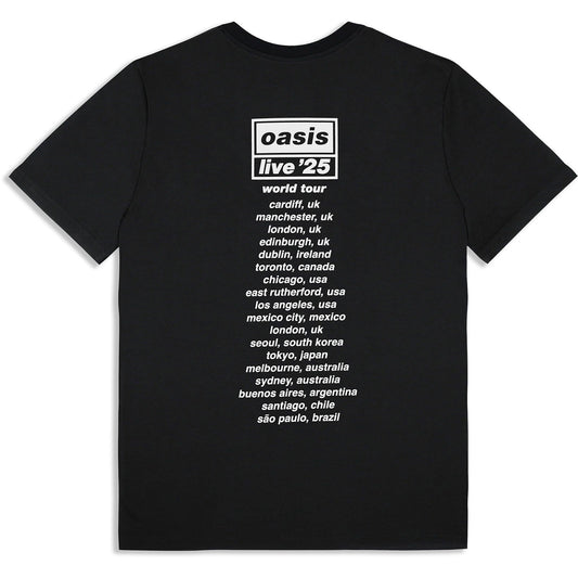 Een foto van een Oasis T-Shirt
