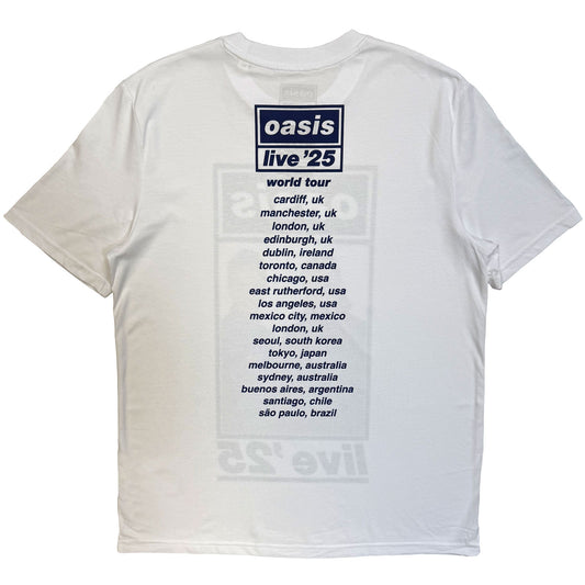 Een foto van een Oasis T-Shirt
