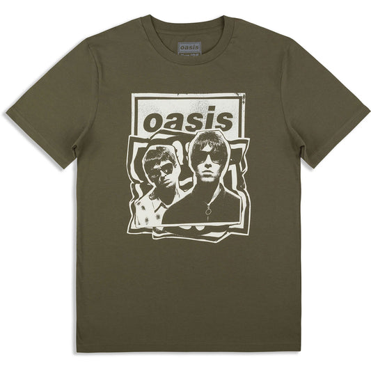 Een foto van een Oasis T-Shirt