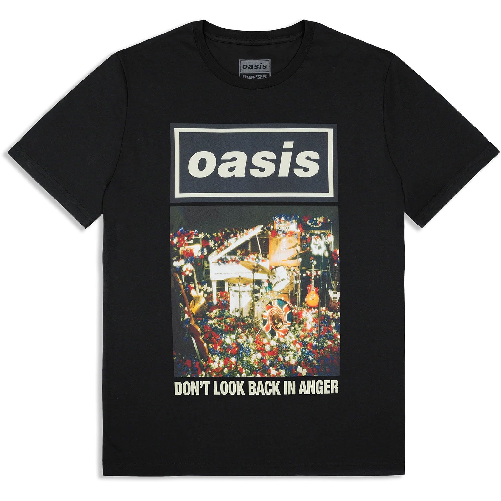 Een foto van een Oasis T-Shirt